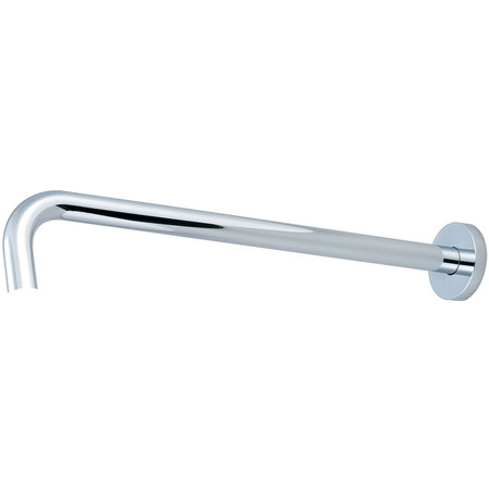 PIONEER FAUCETS 14" L Shape Shower Arm And Shower Arm Flange, Polished Chrome X-6400013